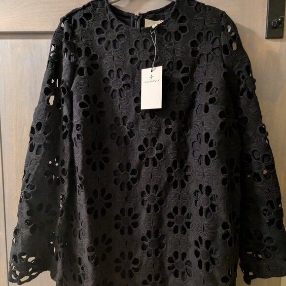 Tuckernuck dress - Noir eyelet Hutton dress - Picture 4 of 6